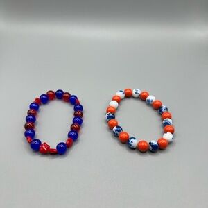 Hand Crafted Vibrant Kids Beaded Bracelets - Handmade B0309C